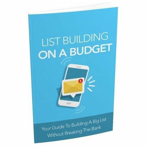 List Building on a Budget - eBook with Resell Rights